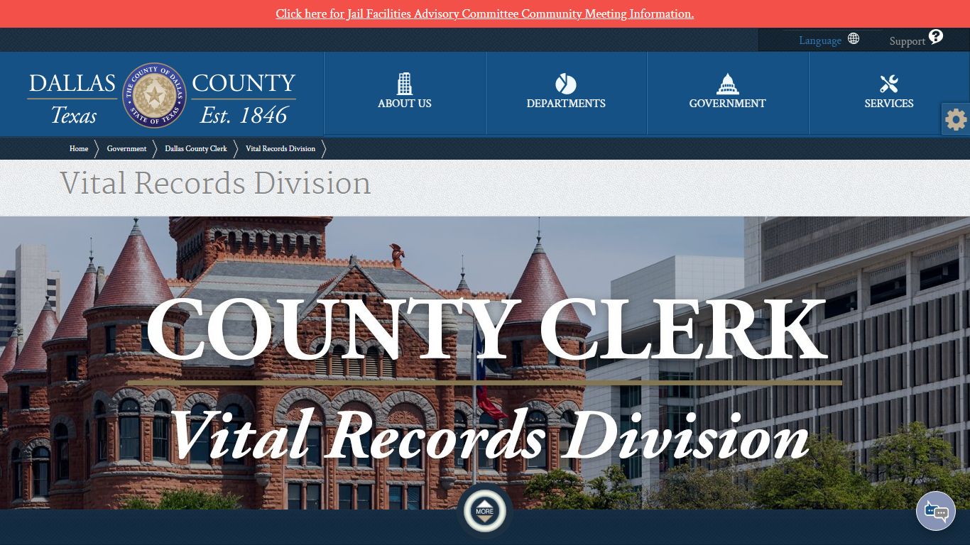 County Clerk | Vital Records Division - Death Certificates - Dallas County